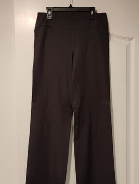 Sharagano Black Wide-Leg Stretch Trousers
